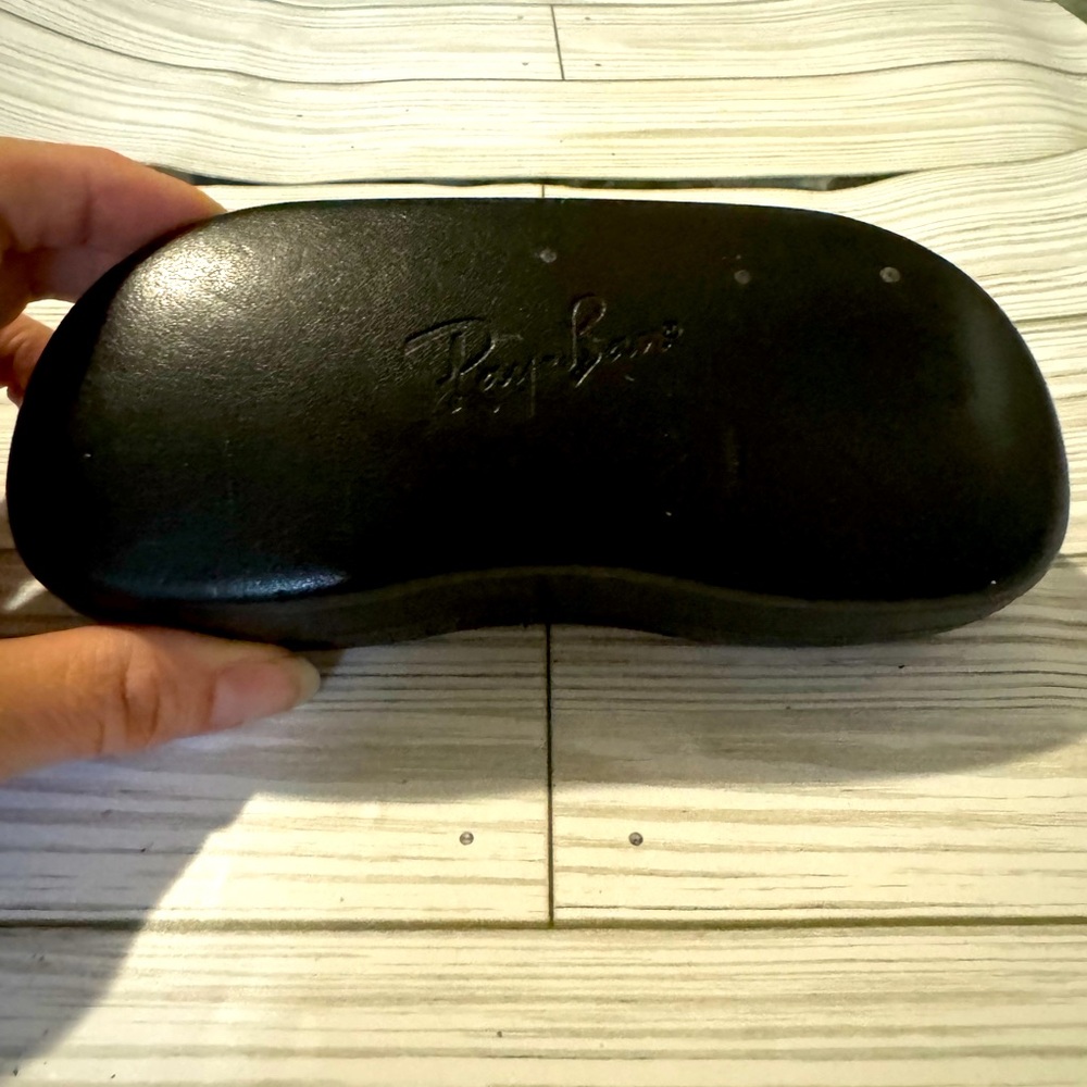 Ray Ban Hard case Black Clamshell Sunglasses Glasses Eyeglasses